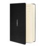 Taccuino a spirale con copertina rigida con logo -explorex. verticale