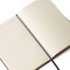 Taccuino a spirale con copertina rigida con logo -explorex. verticale