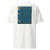 mens-classic-tee-white-back-6546678ec93b6.jpg Maglietta classica uomo con stampa cartografica città di Lecce sul retro