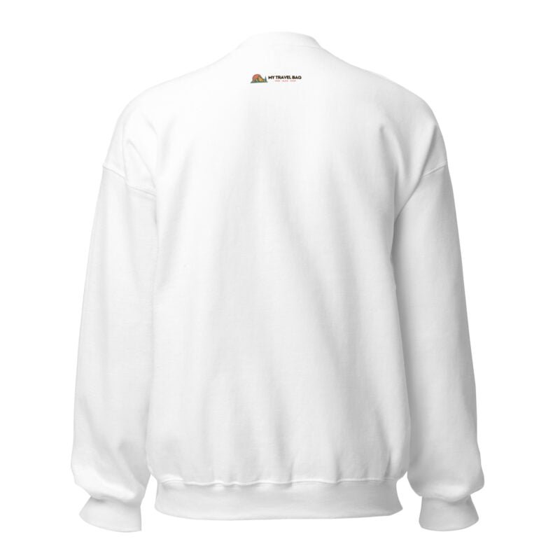 unisex-crew-neck-sweatshirt-white-back-655bccd5b0db2.jpg Felpa unisex con stampa Explorex The Mountain