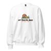 unisex-crew-neck-sweatshirt-white-front-654e64fed9196.jpg Felpa unisex morbida e robusta con logo My Travel Bag