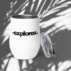 Bicchiere da viaggio con logo -explorex.