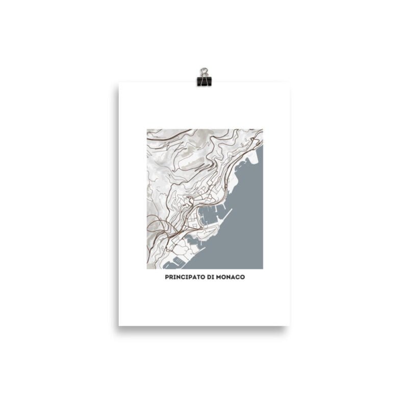 enhanced-matte-paper-poster-cm-21x30-cm-transparent-6658a1df401ee.jpg Poster con mappa del Principato di Monaco su carta giapponese