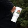 Tazza da viaggio con manico con logo MTB