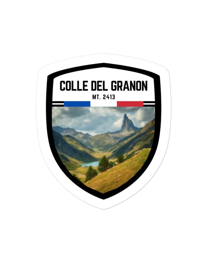 Adesivo Passo dell'Albula 10x10 cm - Sticker da Viaggio Ricordo per Motociclisti e Viaggiatori