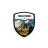 kiss-cut-stickers-white-4x4-default-671e6720d4750.jpg Adesivo Passo Pordoi 10x10 cm - Sticker da Viaggio Ricordo per Motociclisti e Viaggiatori