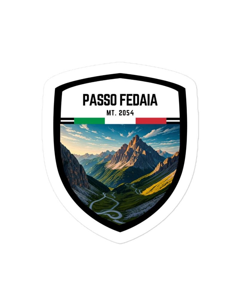 Adesivo Passo Manghen 10x10 cm - Sticker da Viaggio Ricordo per Motociclisti e Viaggiatori