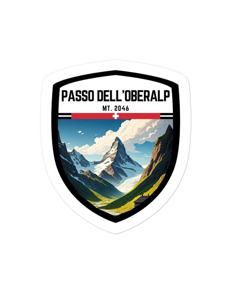 Adesivo Passo di Vivione 10x10 cm - Sticker da Viaggio Ricordo per Motociclisti e Viaggiatori