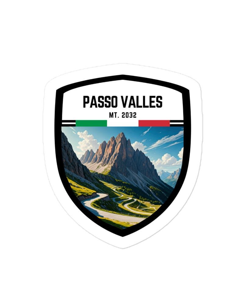 Adesivo Passo di Vivione 10x10 cm - Sticker da Viaggio Ricordo per Motociclisti e Viaggiatori