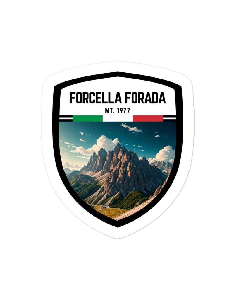 Adesivo Passo di Vivione 10x10 cm - Sticker da Viaggio Ricordo per Motociclisti e Viaggiatori