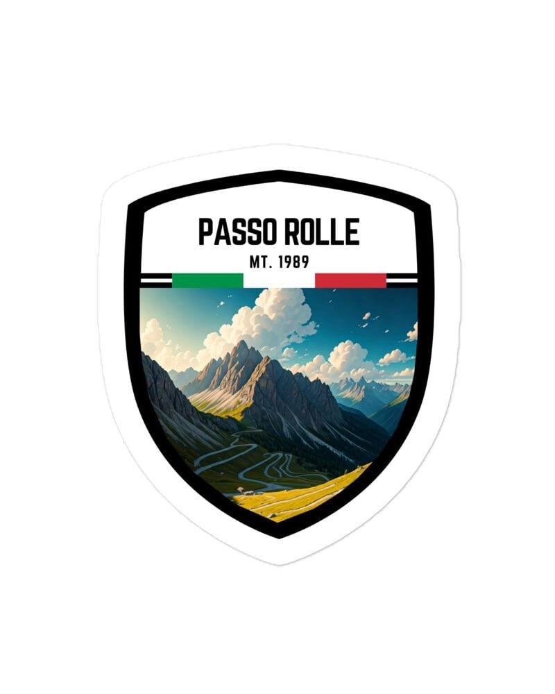 Adesivo Passo di Vivione 10x10 cm - Sticker da Viaggio Ricordo per Motociclisti e Viaggiatori