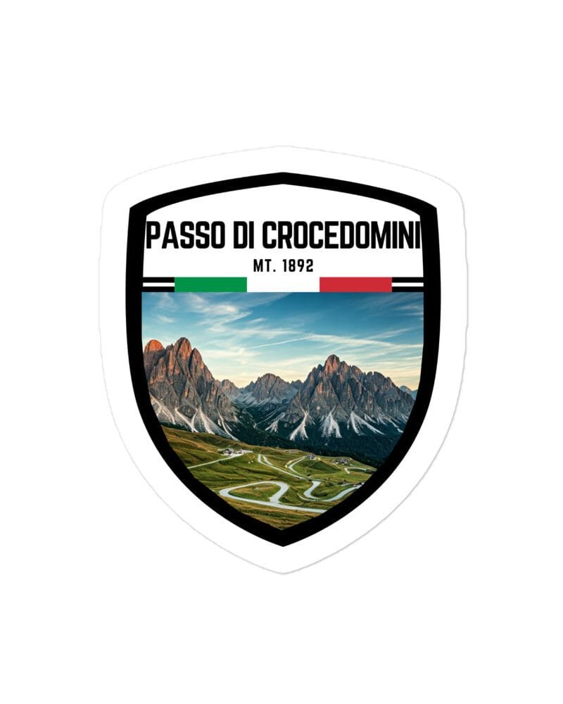 Adesivo Passo di Vivione 10x10 cm - Sticker da Viaggio Ricordo per Motociclisti e Viaggiatori