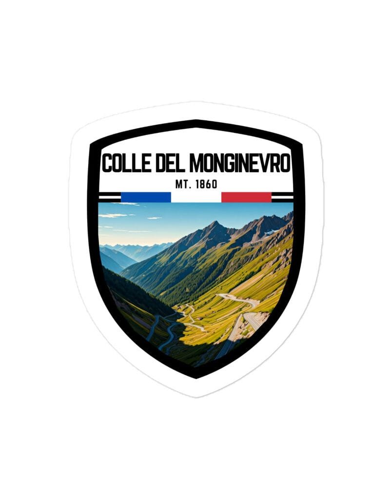 Adesivo Passo di Vivione 10x10 cm - Sticker da Viaggio Ricordo per Motociclisti e Viaggiatori