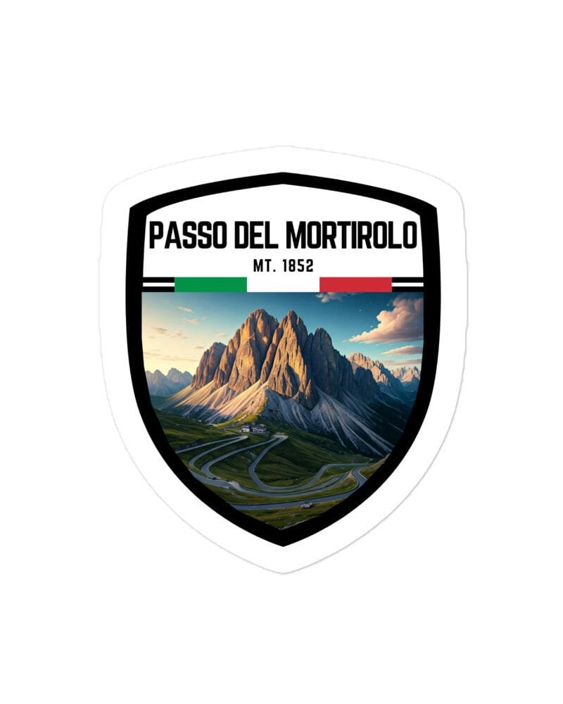 Adesivo Passo di Vivione 10x10 cm - Sticker da Viaggio Ricordo per Motociclisti e Viaggiatori