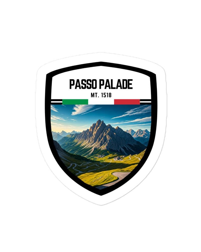 Adesivo Colle di Casotto 10x10 cm - Sticker da Viaggio Ricordo per Motociclisti e Viaggiatori