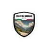 Adesivo Colle del Ghisallo 10x10 cm - Sticker da Viaggio Ricordo per Motociclisti e Viaggiatori