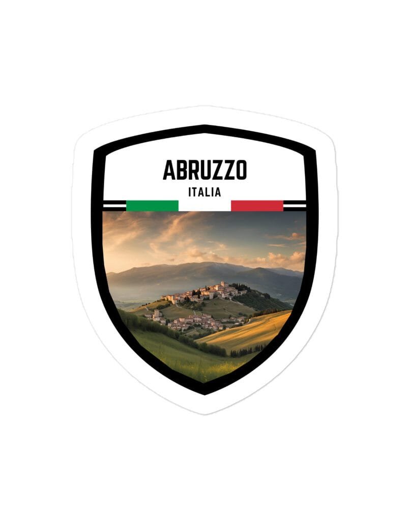 Adesivo Campo Imperatore 10x10cm – Sticker in Vinile Resistente con Applicazione Senza Bolle | Ricordo Perfetto per Motociclisti e Viaggiatori