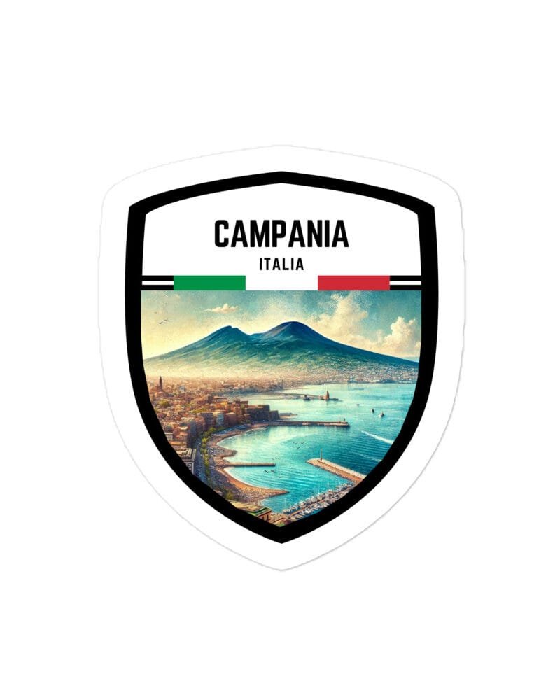 Adesivo Regione Lazio - Sticker da Viaggio Ricordo per Motociclisti e Viaggiatori