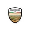Adesivo Regione Emilia-Romagna - Sticker da Viaggio Ricordo per Motociclisti e Viaggiatori