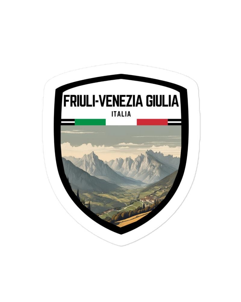 Adesivo Regione Lazio - Sticker da Viaggio Ricordo per Motociclisti e Viaggiatori
