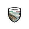 Adesivo Regione Lombardia - Sticker da Viaggio Ricordo per Motociclisti e Viaggiatori