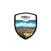 Adesivo Vercelli – Sticker da Viaggio Ricordo per Motociclisti e Viaggiatori