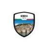 Adesivo Genova – Sticker da Viaggio Ricordo per Motociclisti e Viaggiatori