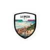 Adesivo La Spezia – Sticker da Viaggio Ricordo per Motociclisti e Viaggiatori