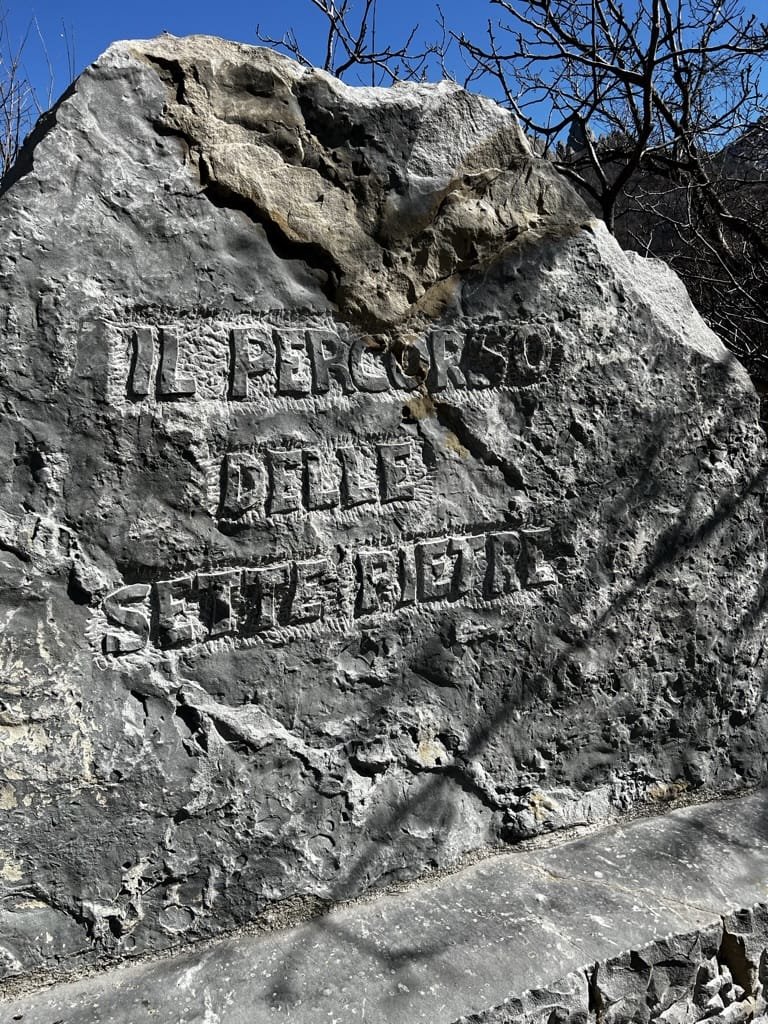 Percorso delle Sette Pietre