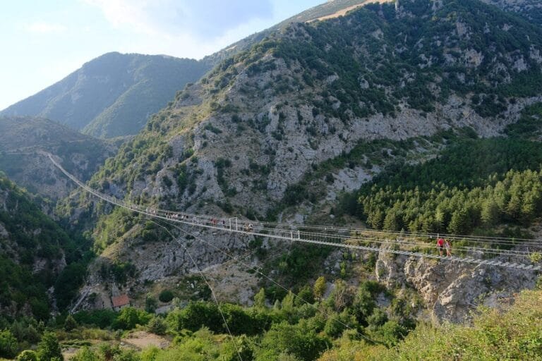 Ponte Tibetano di Castelsaraceno