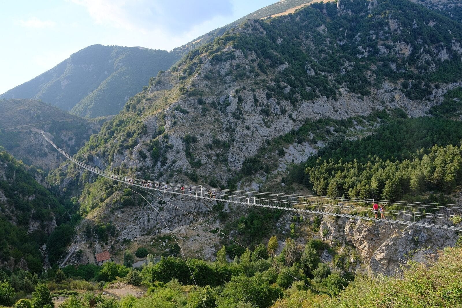 Ponte Tibetano di Castelsaraceno