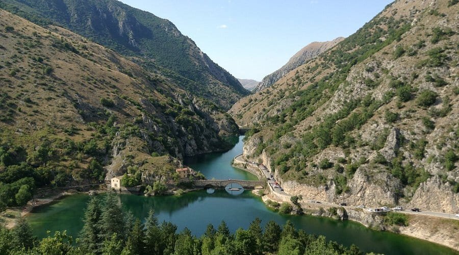 Strada Panoramica Gole del Sagittario